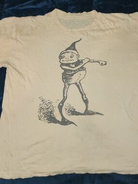 R.E.M. Rare Tour Shirt  Early '80s Vintage Dancing Elf